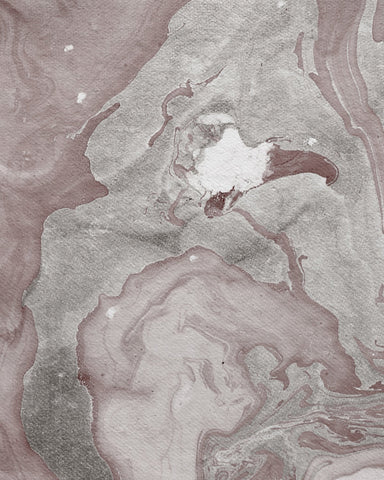 Soft Taupe Marble Flow