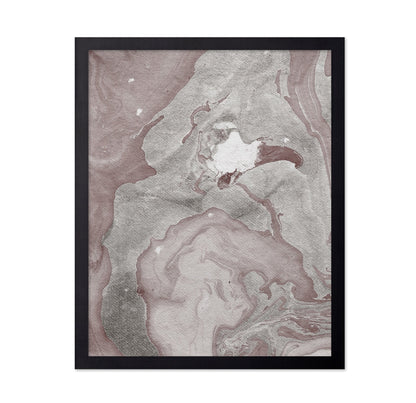 Soft Taupe Marble Flow