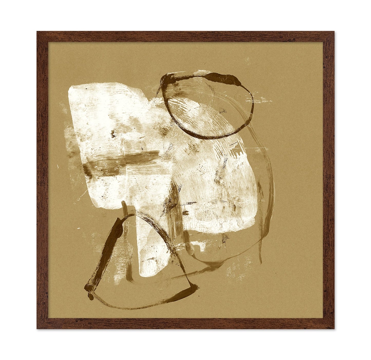 Earth Tone Abstract Study