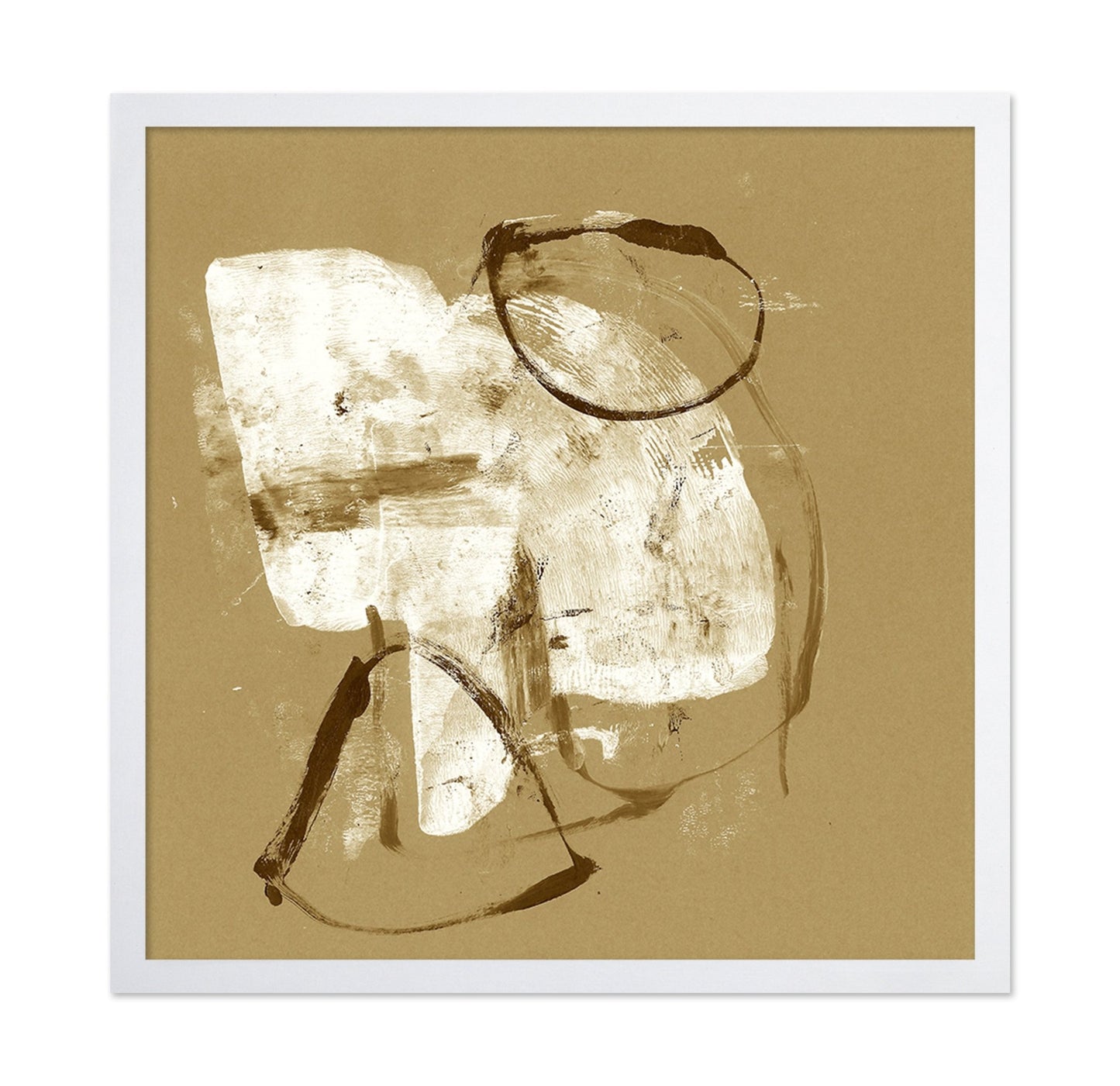 Earth Tone Abstract Study