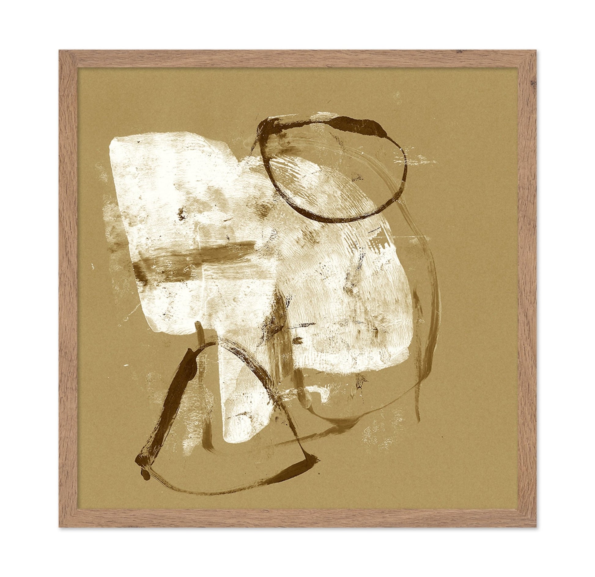 Earth Tone Abstract Study