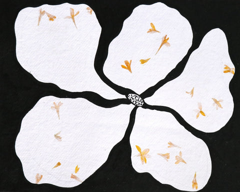 Minimal White Blossom