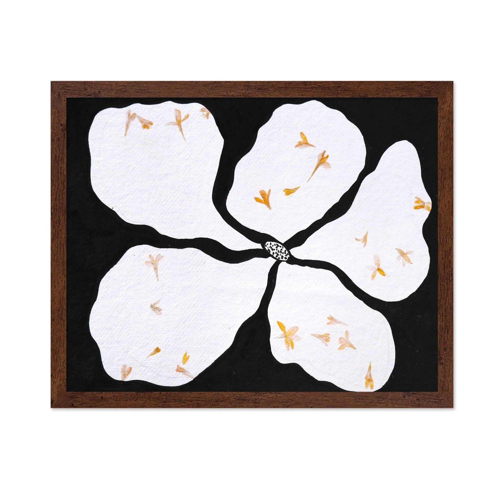 Minimal White Blossom