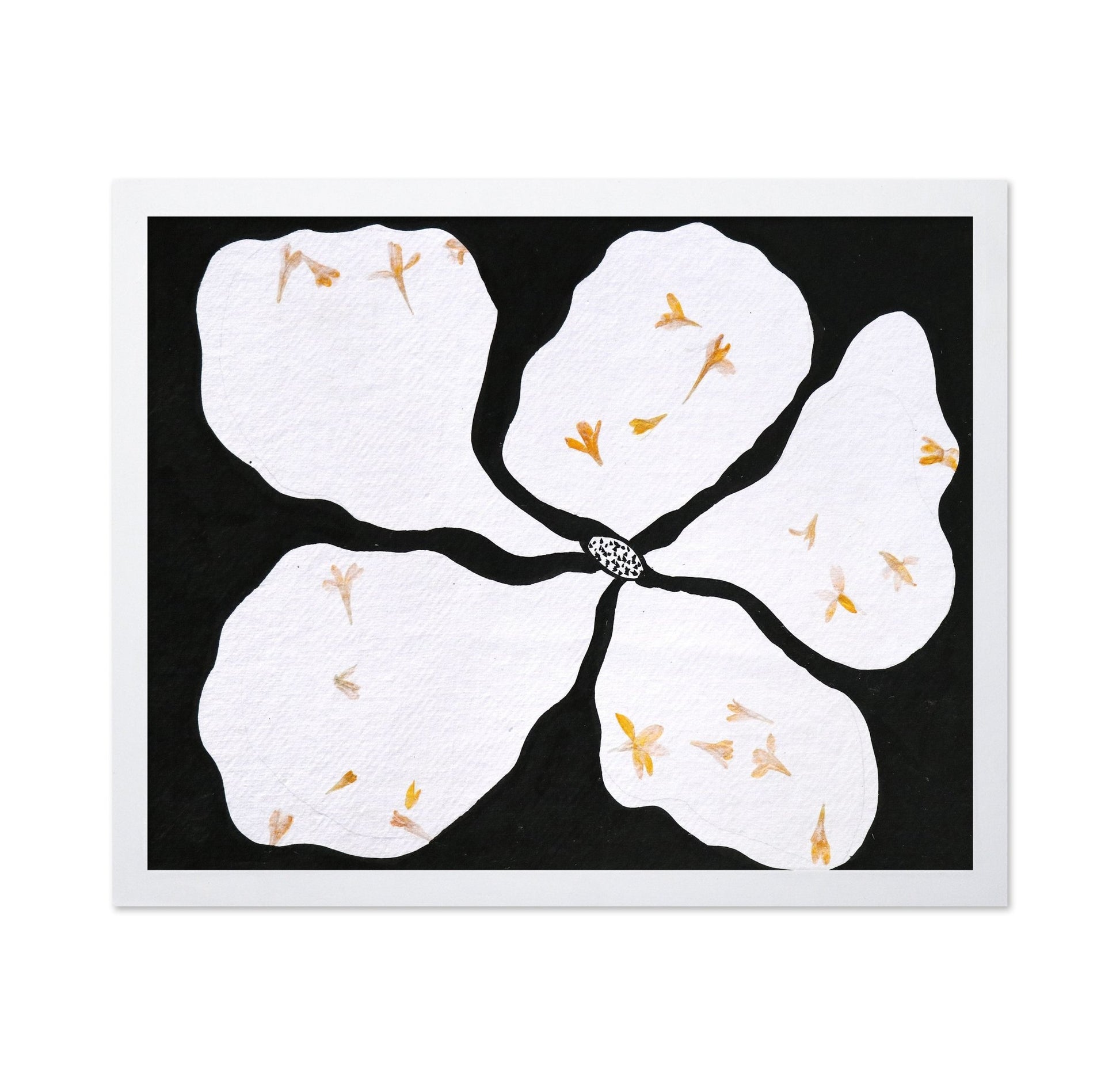 Minimal White Blossom
