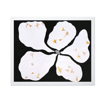 Minimal White Blossom