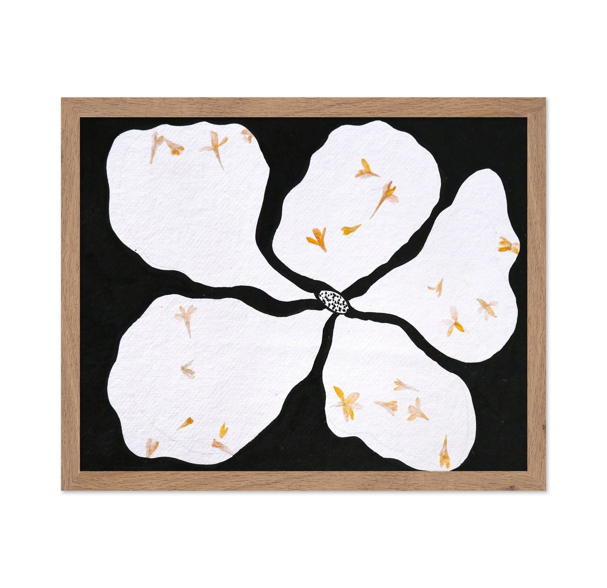 Minimal White Blossom