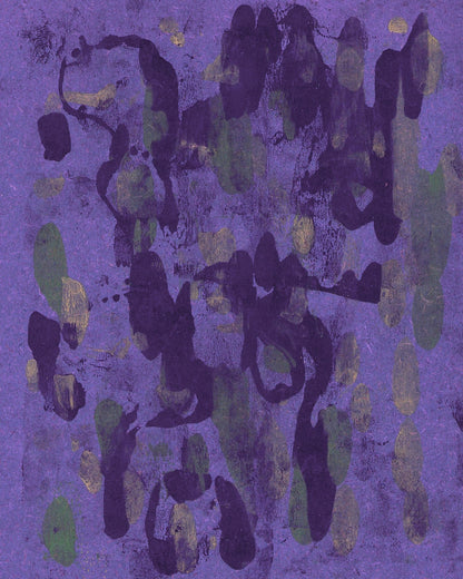 Violet Abstract Drift