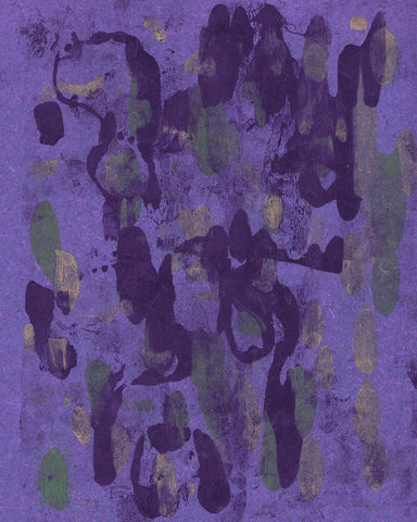 Violet Abstract Drift