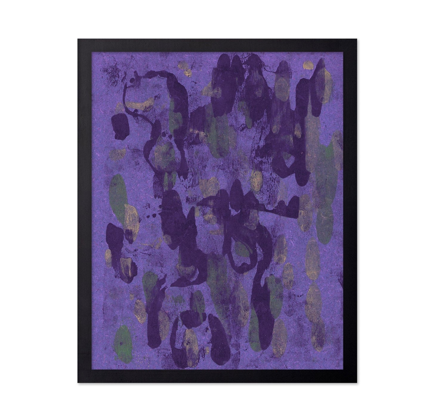 Violet Abstract Drift
