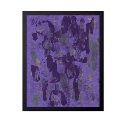 Violet Abstract Drift