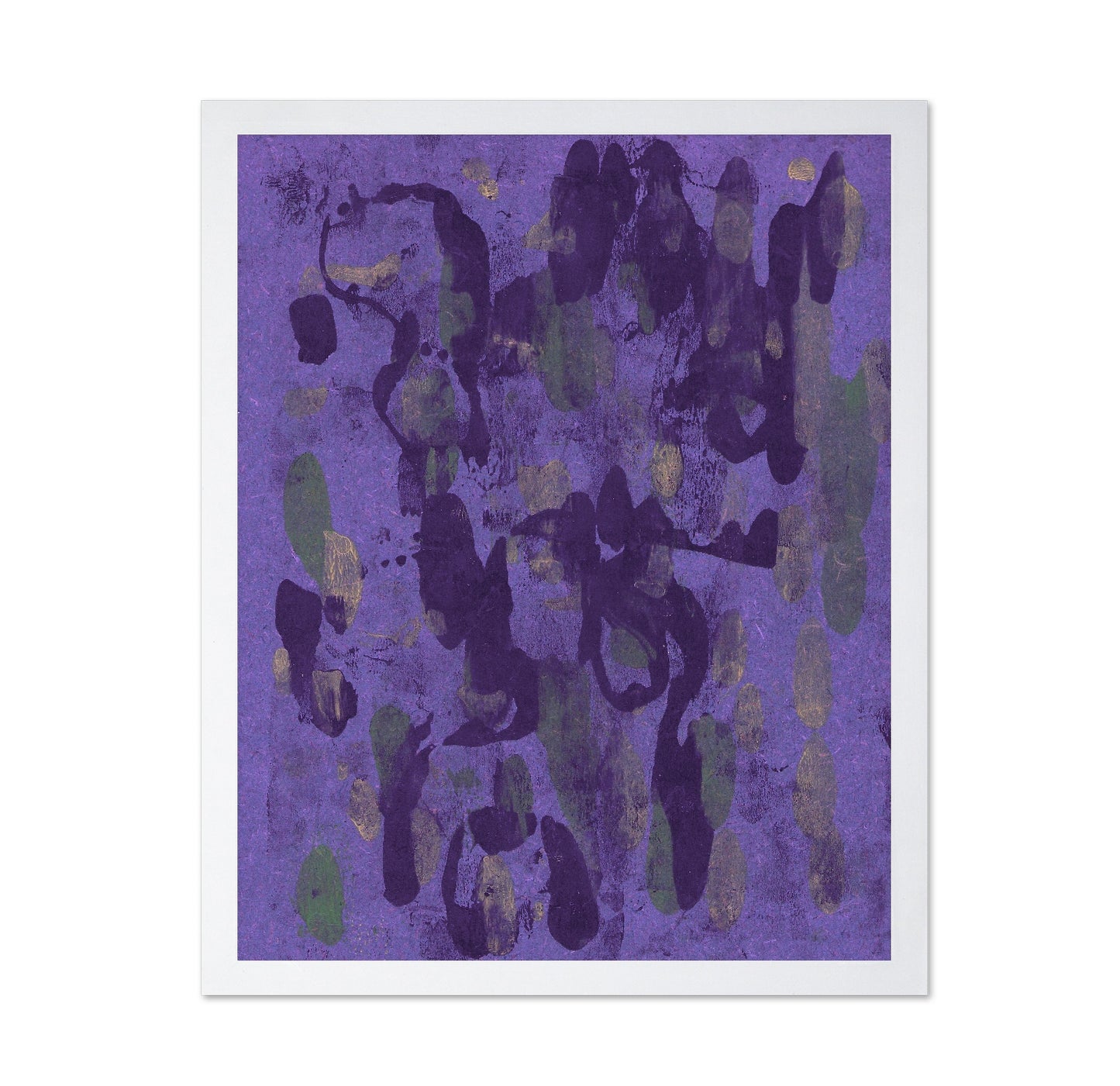 Violet Abstract Drift