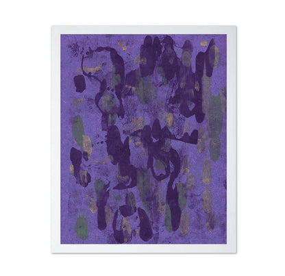 Violet Abstract Drift