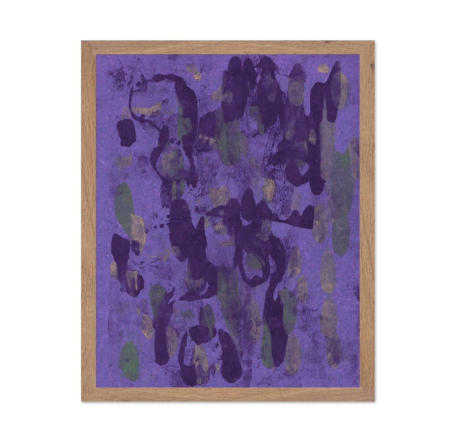 Violet Abstract Drift