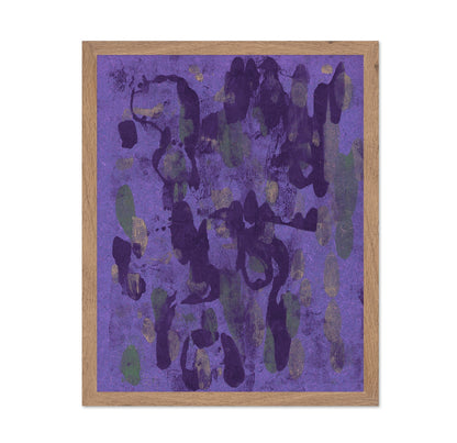 Violet Abstract Drift