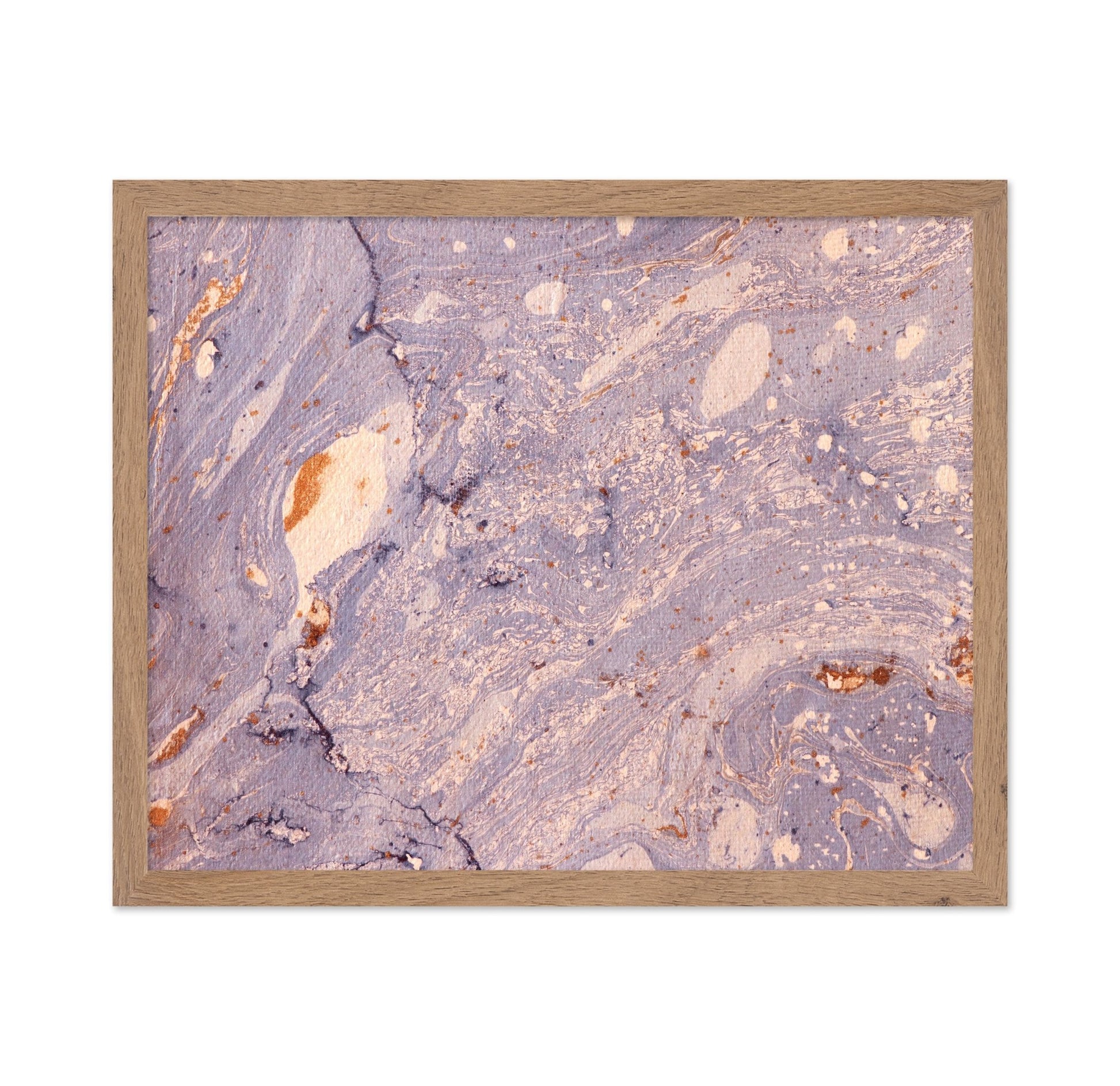 Lilac Marble Flow