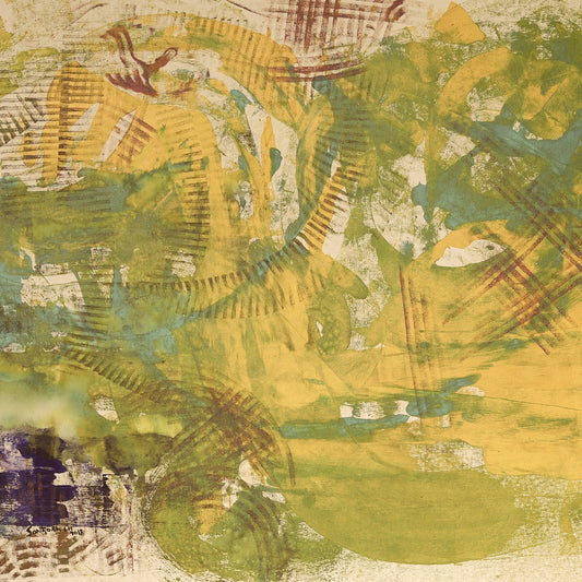 Olive Echo Abstract