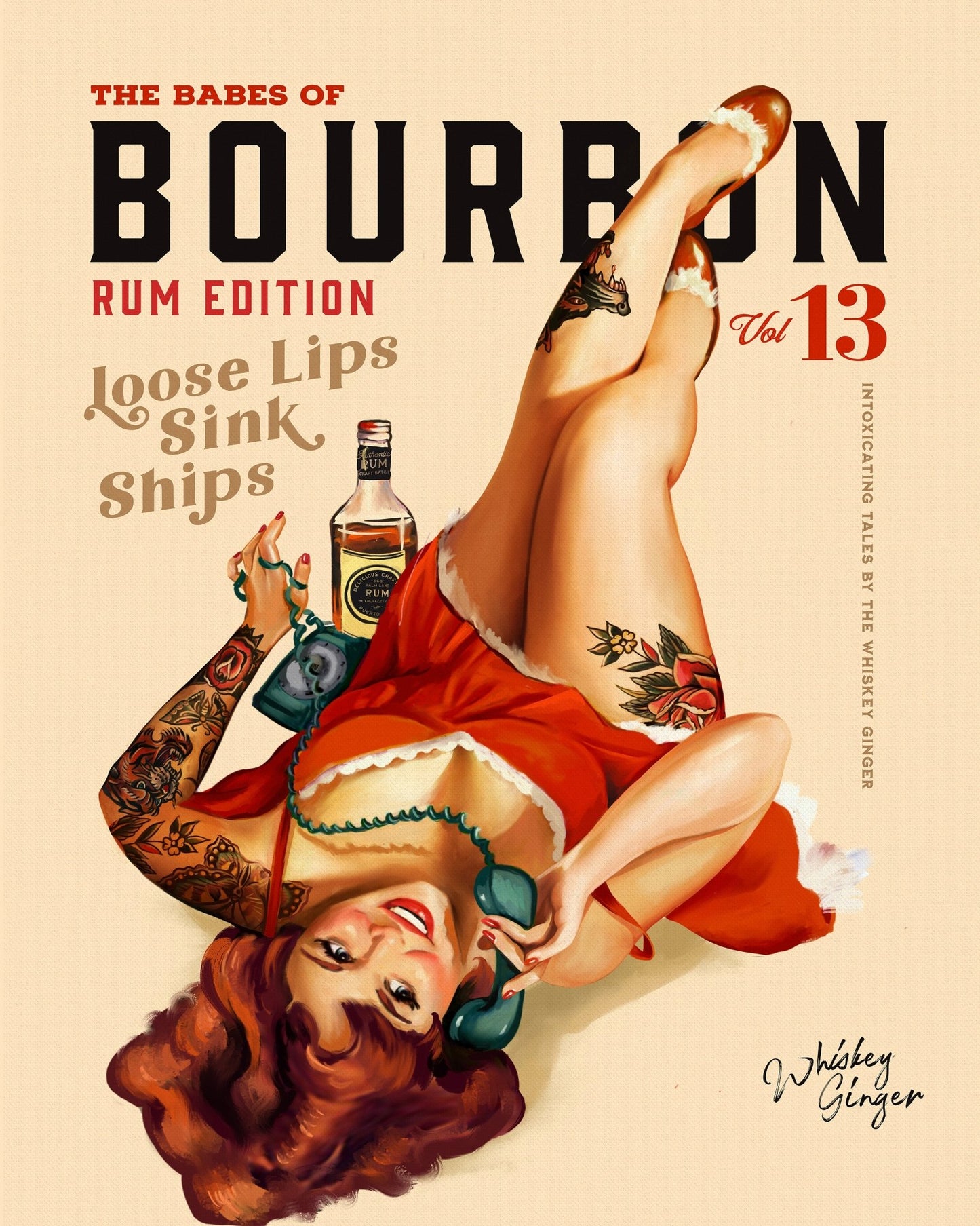 Rum Call Pinup