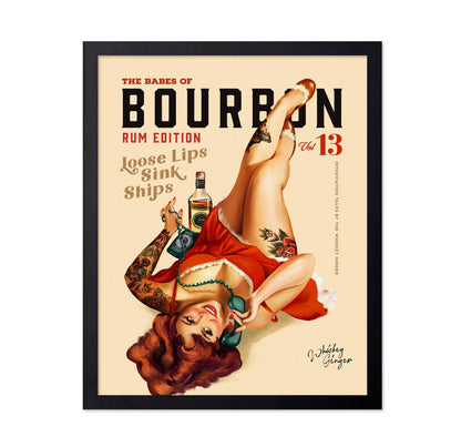 Rum Call Pinup