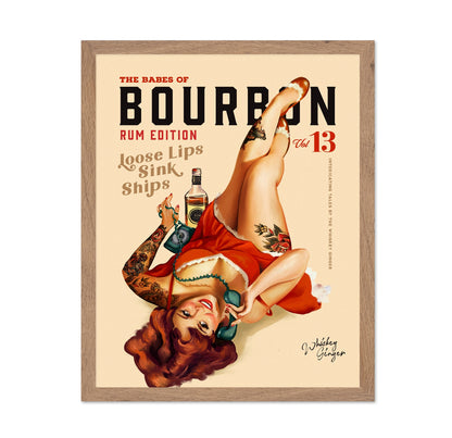 Rum Call Pinup