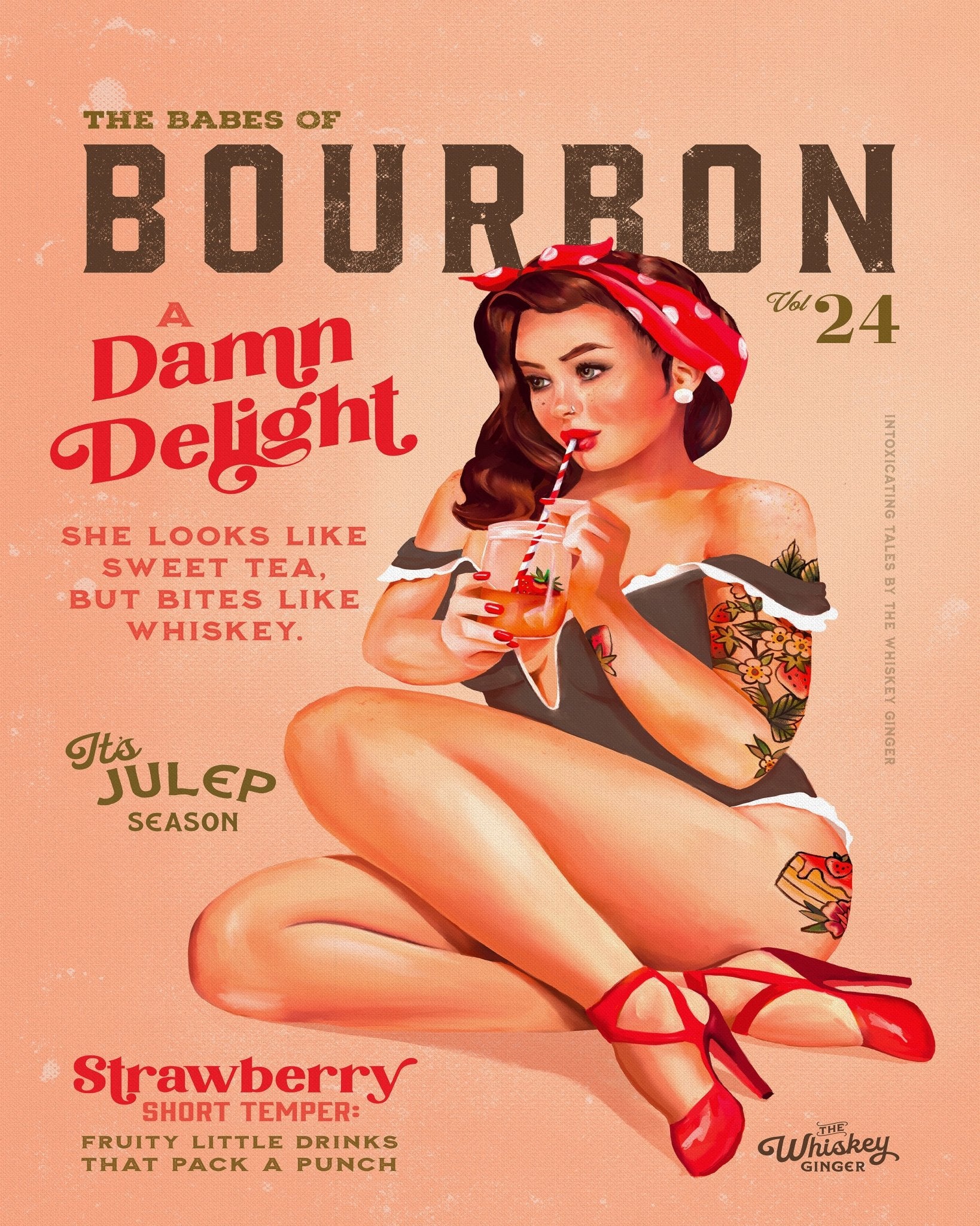 Strawberry Bourbon Babe