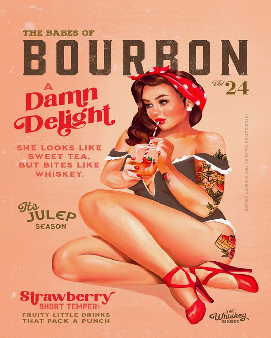 Strawberry Bourbon Babe
