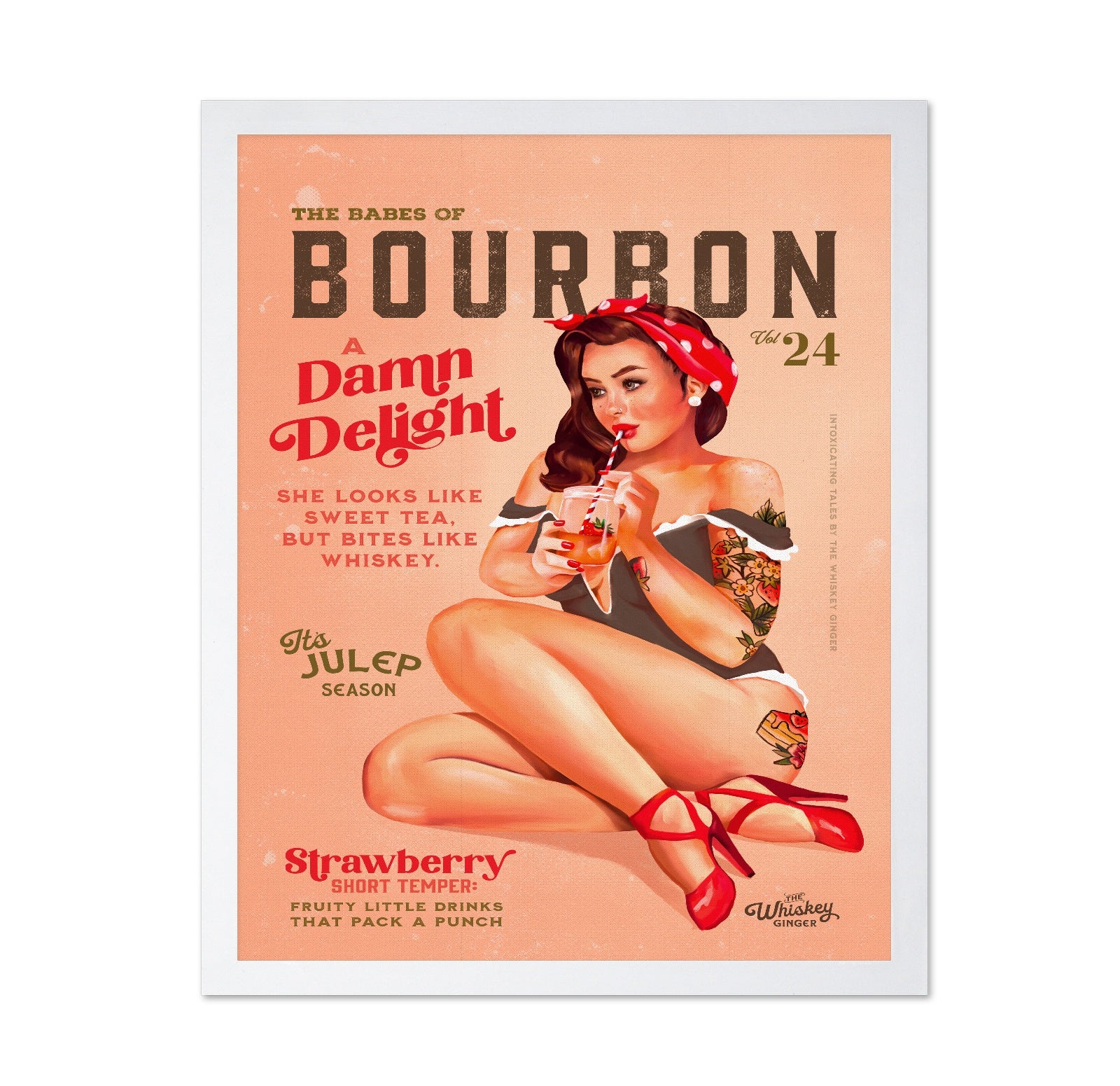 Strawberry Bourbon Babe