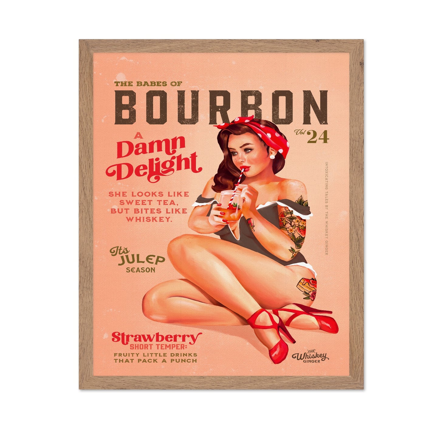Strawberry Bourbon Babe