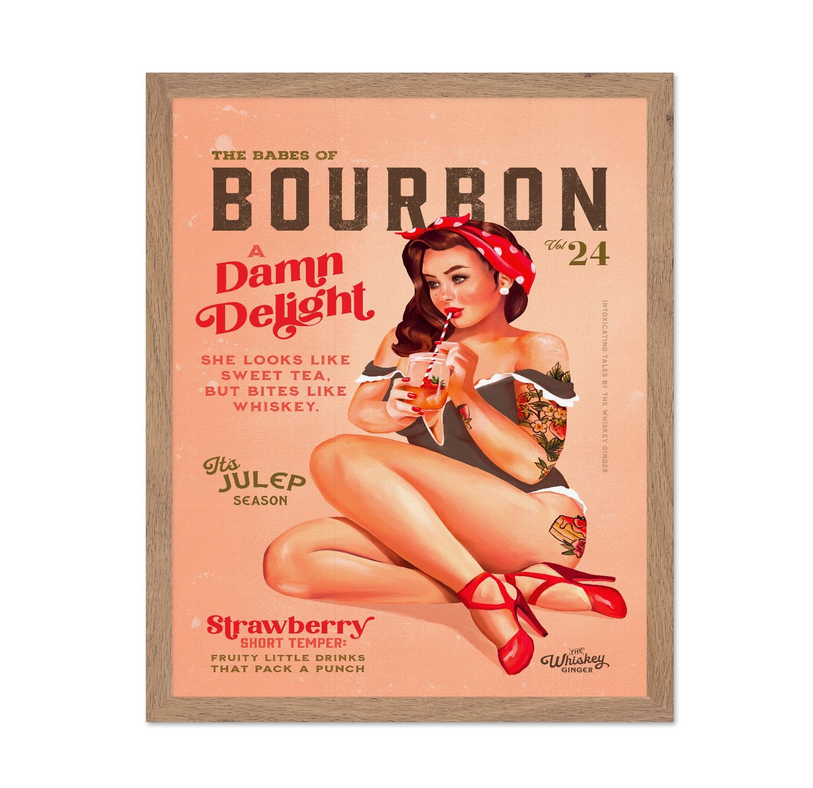 Strawberry Bourbon Babe