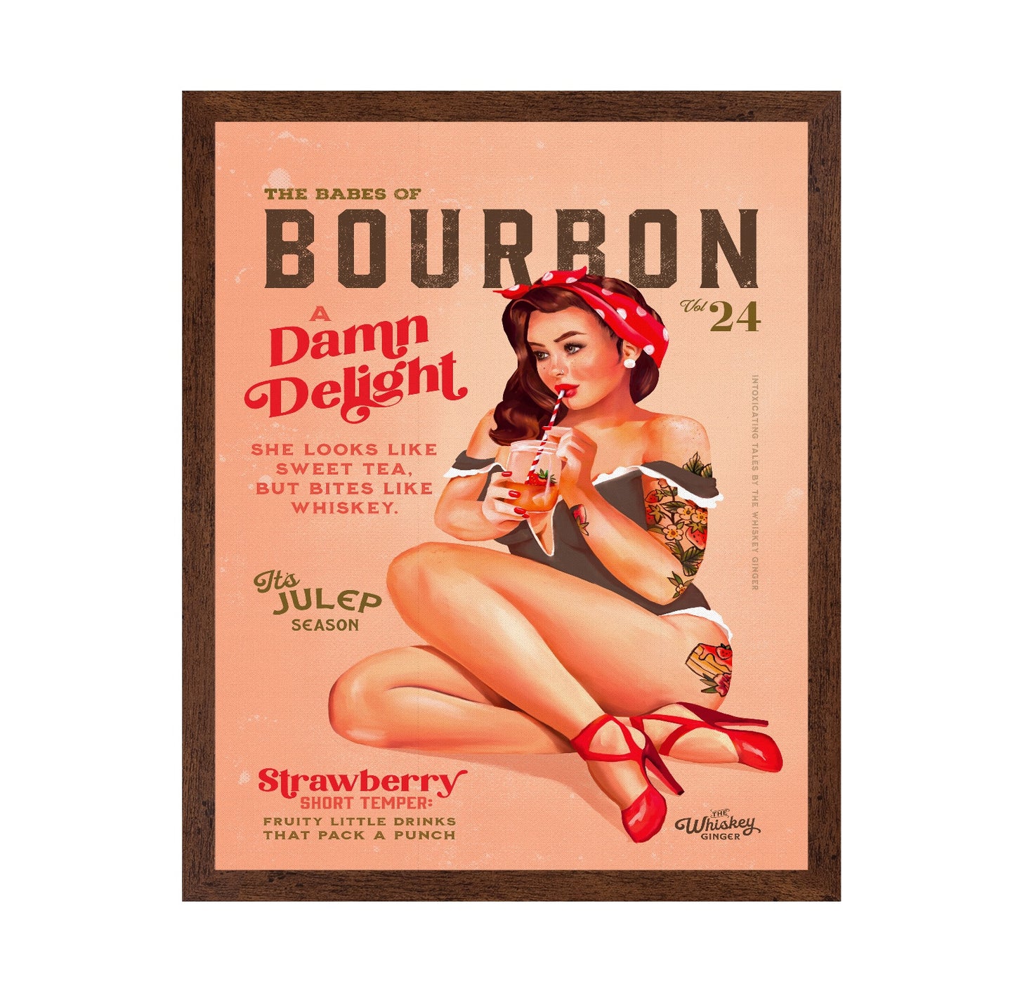 Strawberry Bourbon Babe