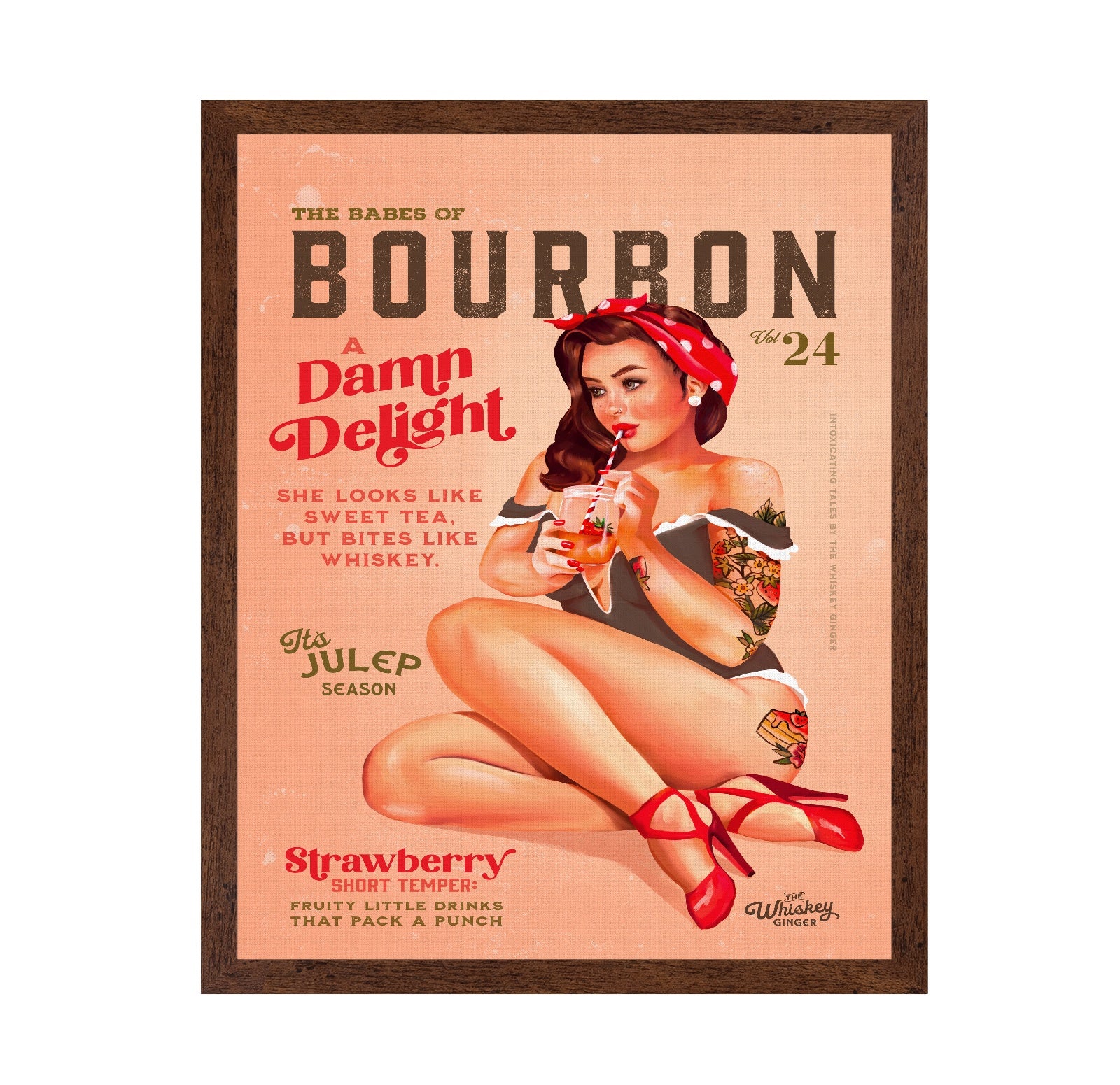 Strawberry Bourbon Babe