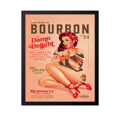 Strawberry Bourbon Babe