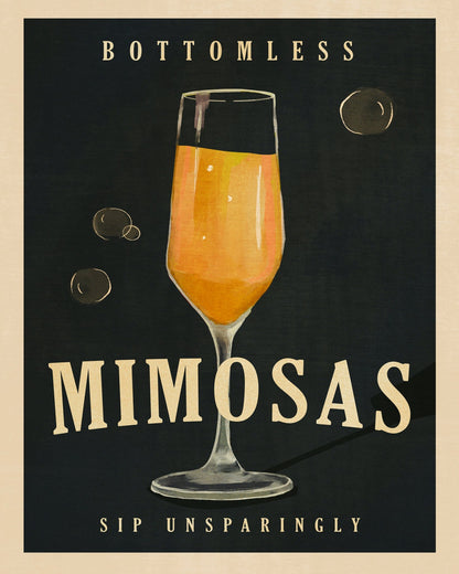 Bottomless Mimosa Glass