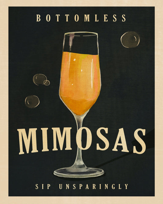 Bottomless Mimosa Glass