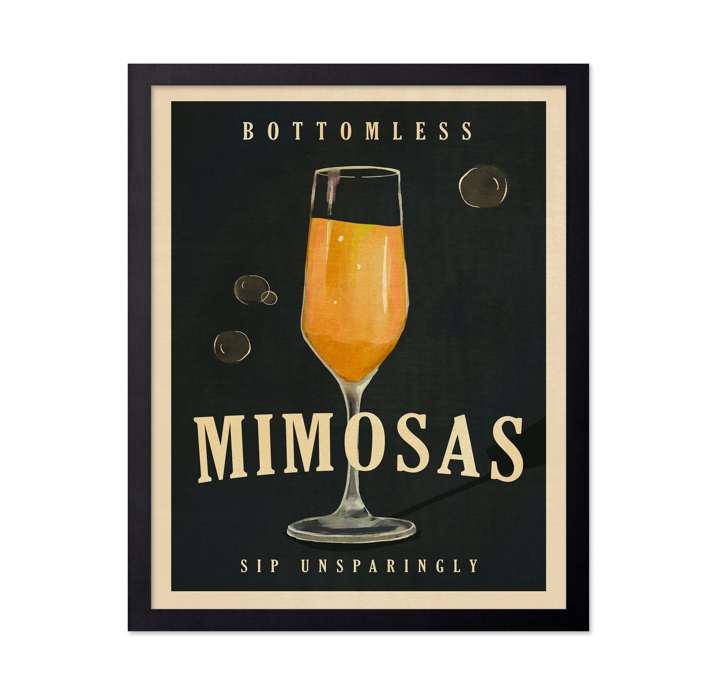 Bottomless Mimosa Glass