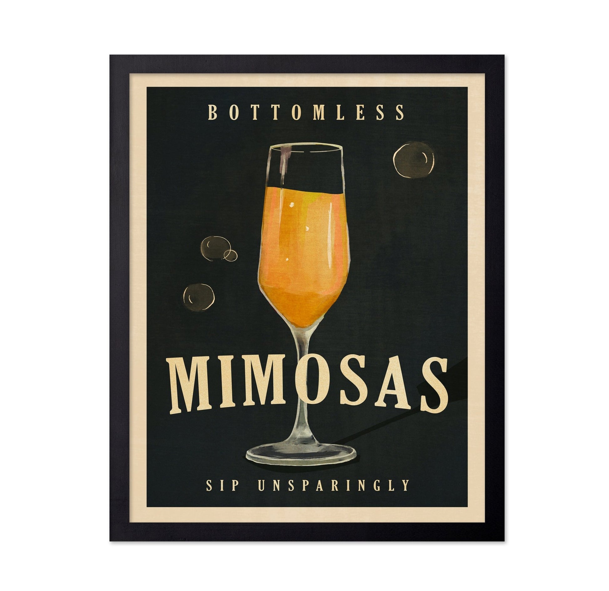 Bottomless Mimosa Glass