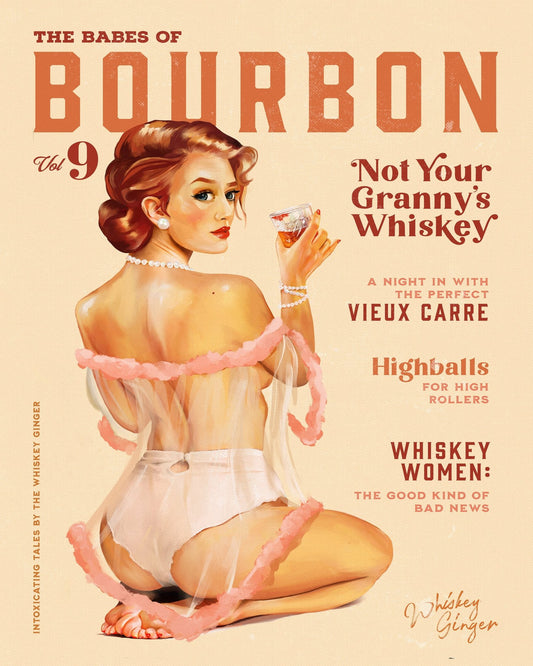 Bourbon Babes Pin-Up