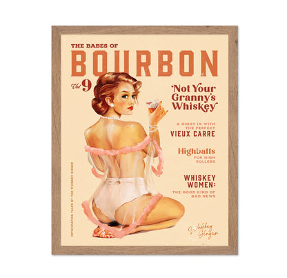 Bourbon Babes Pin-Up