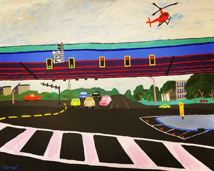 Highway Traffic Scene