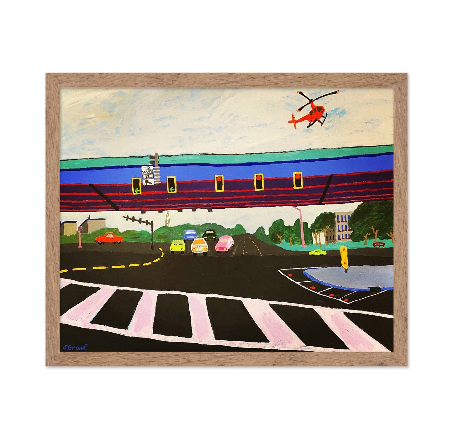 Highway Traffic Scene