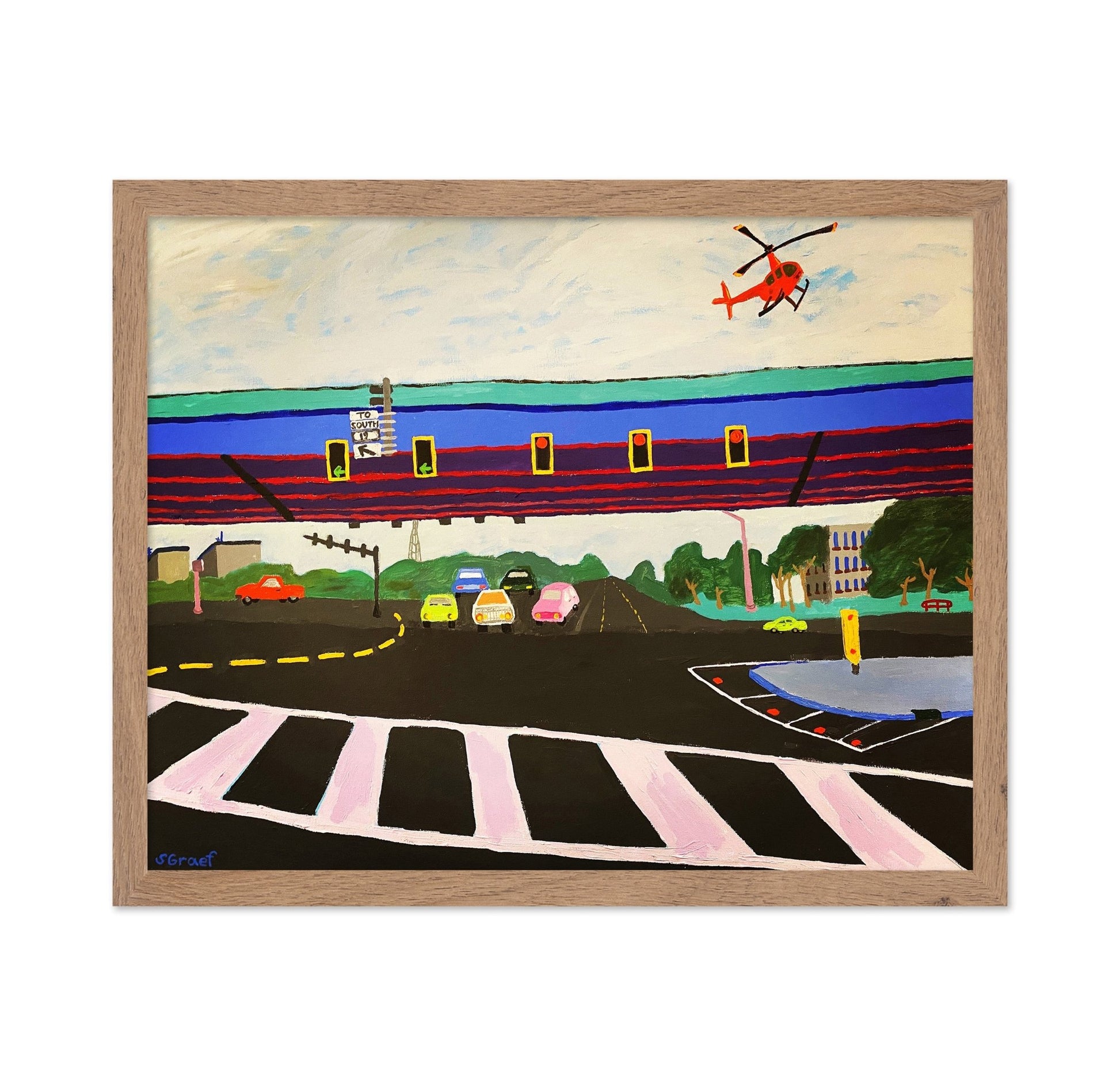 Highway Traffic Scene