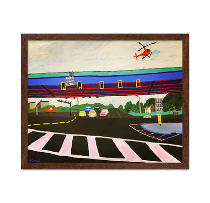 Highway Traffic Scene