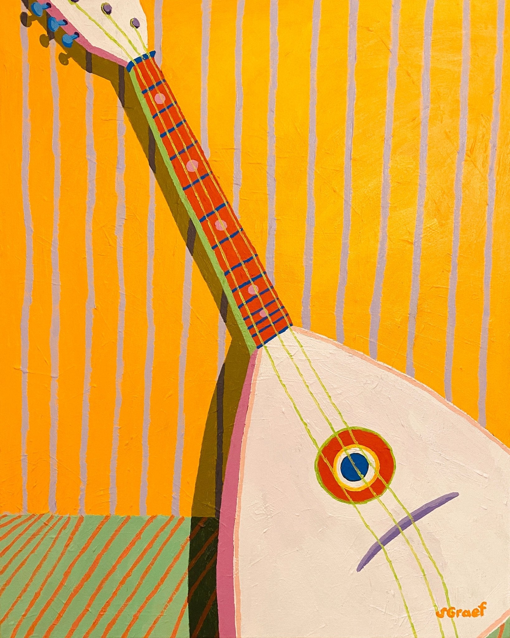 Colorful String Instrument No1