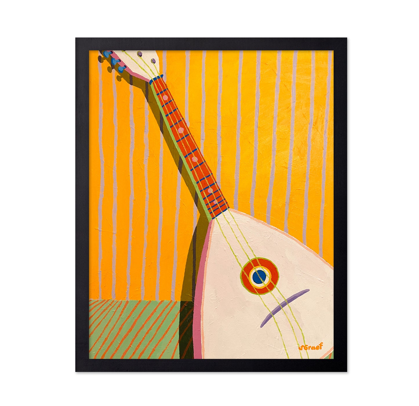Colorful String Instrument No1