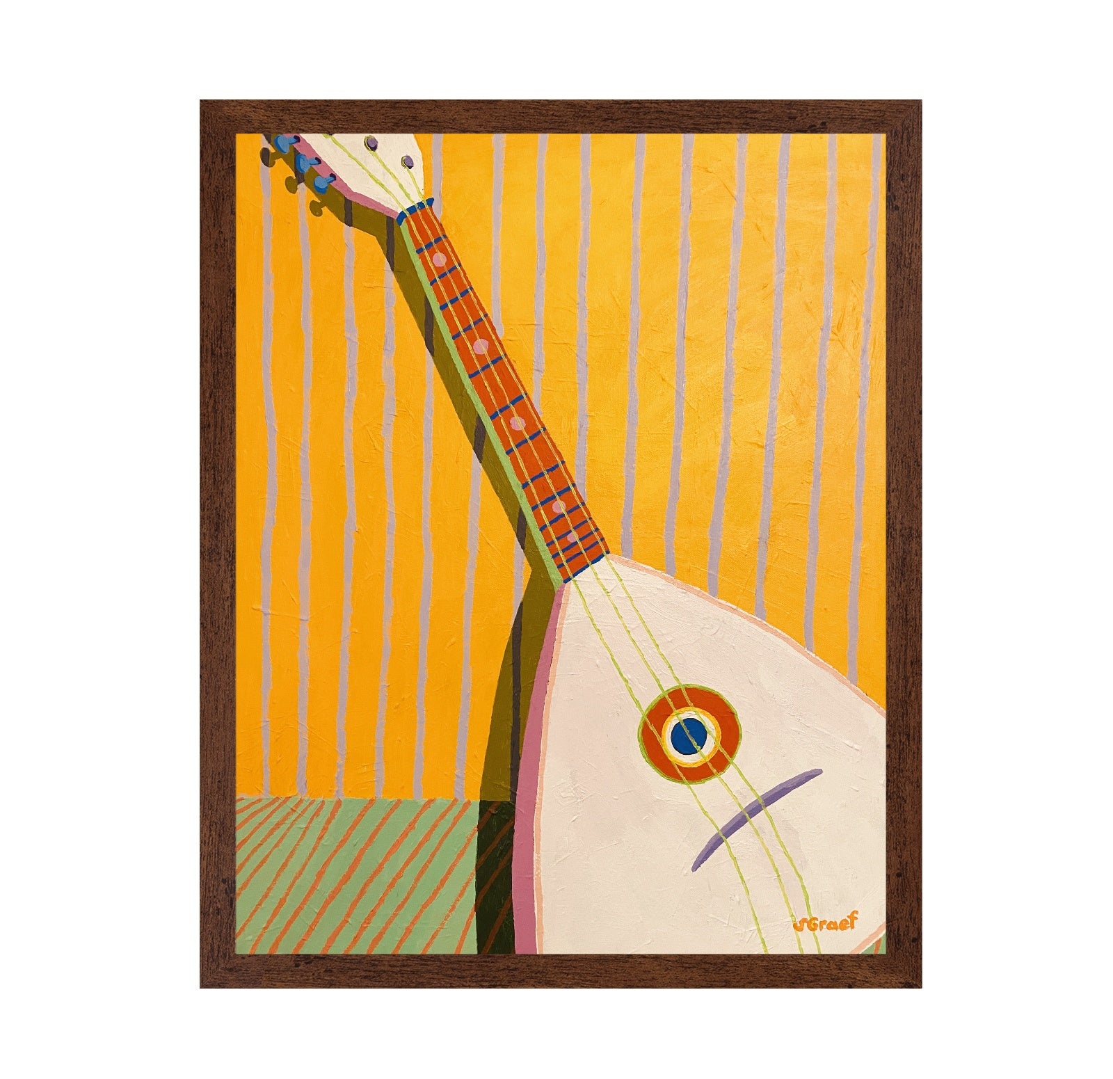 Colorful String Instrument No1