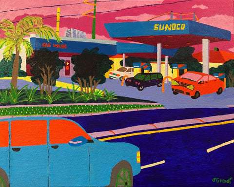 Sunset Gas Station