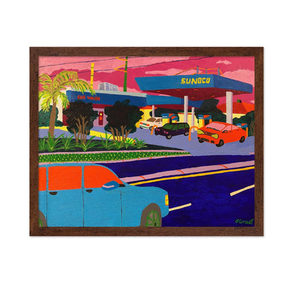 Sunset Gas Station