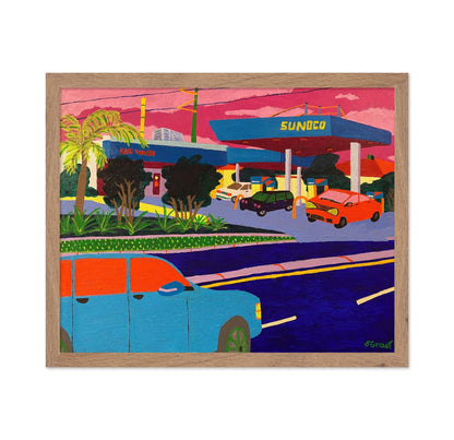Sunset Gas Station