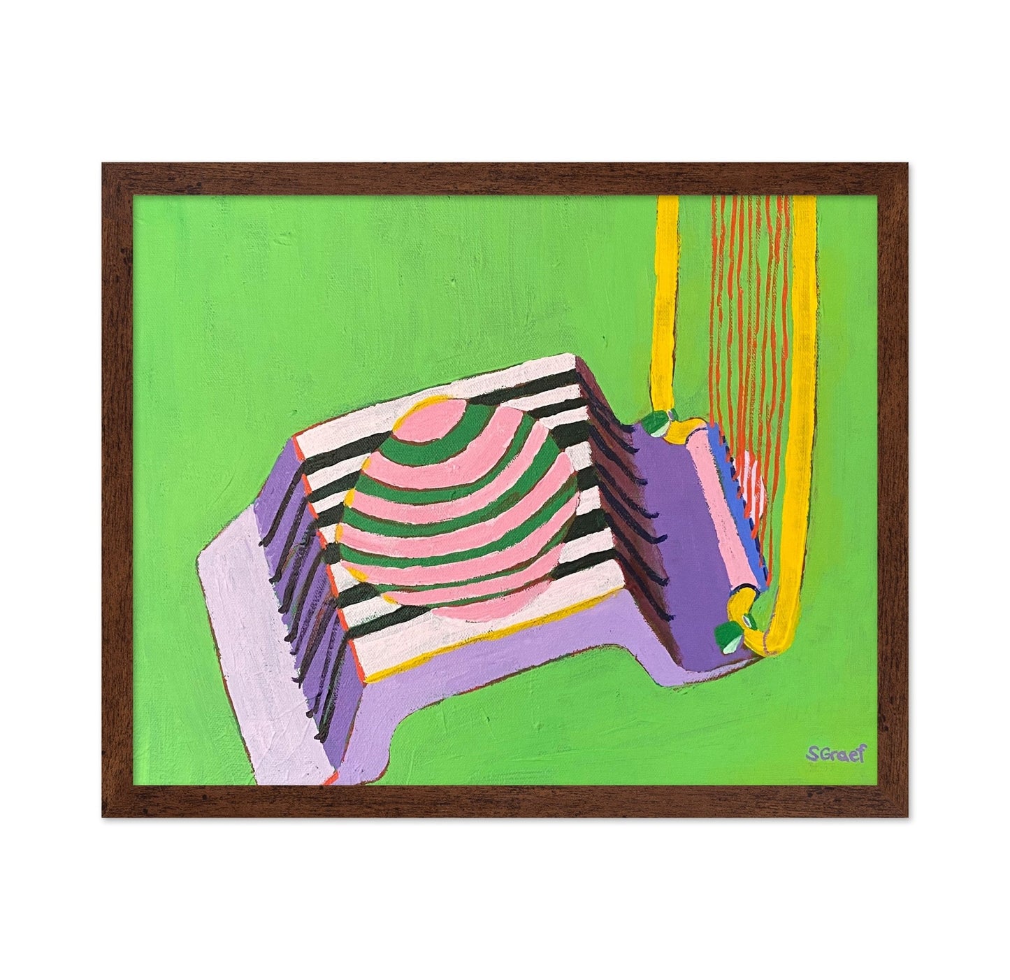 Abstract Accordion Detail