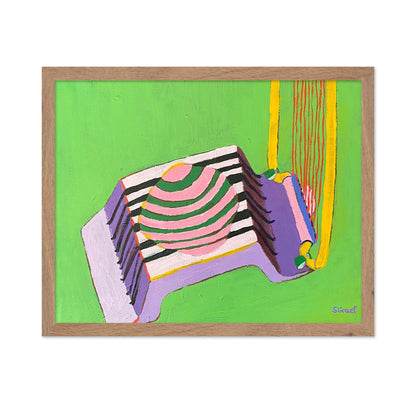 Abstract Accordion Detail