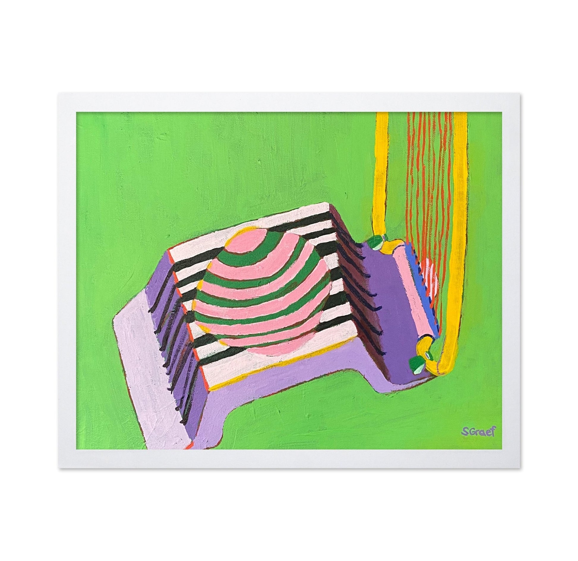 Abstract Accordion Detail